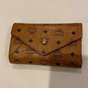 MCM WALLET Brown leather